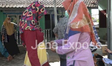 Secreeng Kesehatan Guru dan Pegawai Jabal Hikmah Oleh PKM Sakra