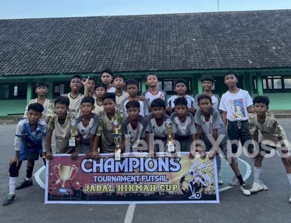 Selesai Digelar, Cendana X Sabet Gelar Juara Futsal Jabal Hikmah Cup 2026